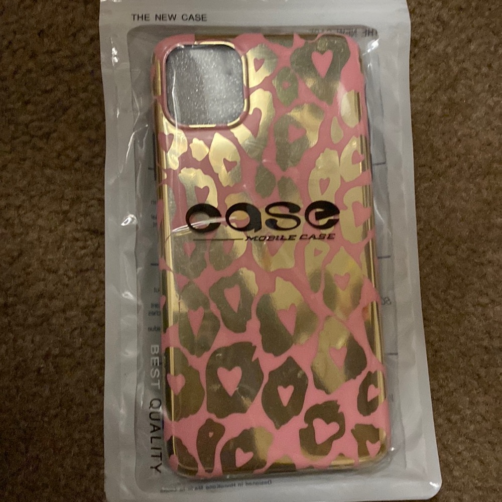 Pink Cheetah iPhone Case